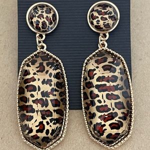 ❤️🎉Julianna Animal Print Leopard Print Earrings